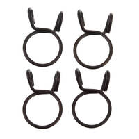 All Balls Racing Fuel Hose Clamp Kit - 15.2mm Wire (4 Pack)