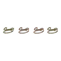 All Balls Racing Fuel Hose Clamp Kit - 10.8mm Wire (4 Pack)