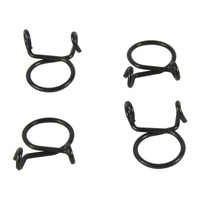 All Balls Racing Fuel Hose Clamp Kit - 12mm Wire (4 Pack)
