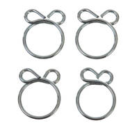 All Balls Racing Fuel Hose Clamp Kit - 12.5mm Wire (4 Pack)