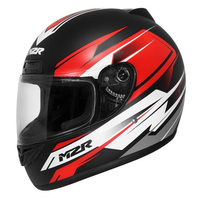 M2R M1 HELMET CHASE PC-1F RED/2 EXTRA LARGE