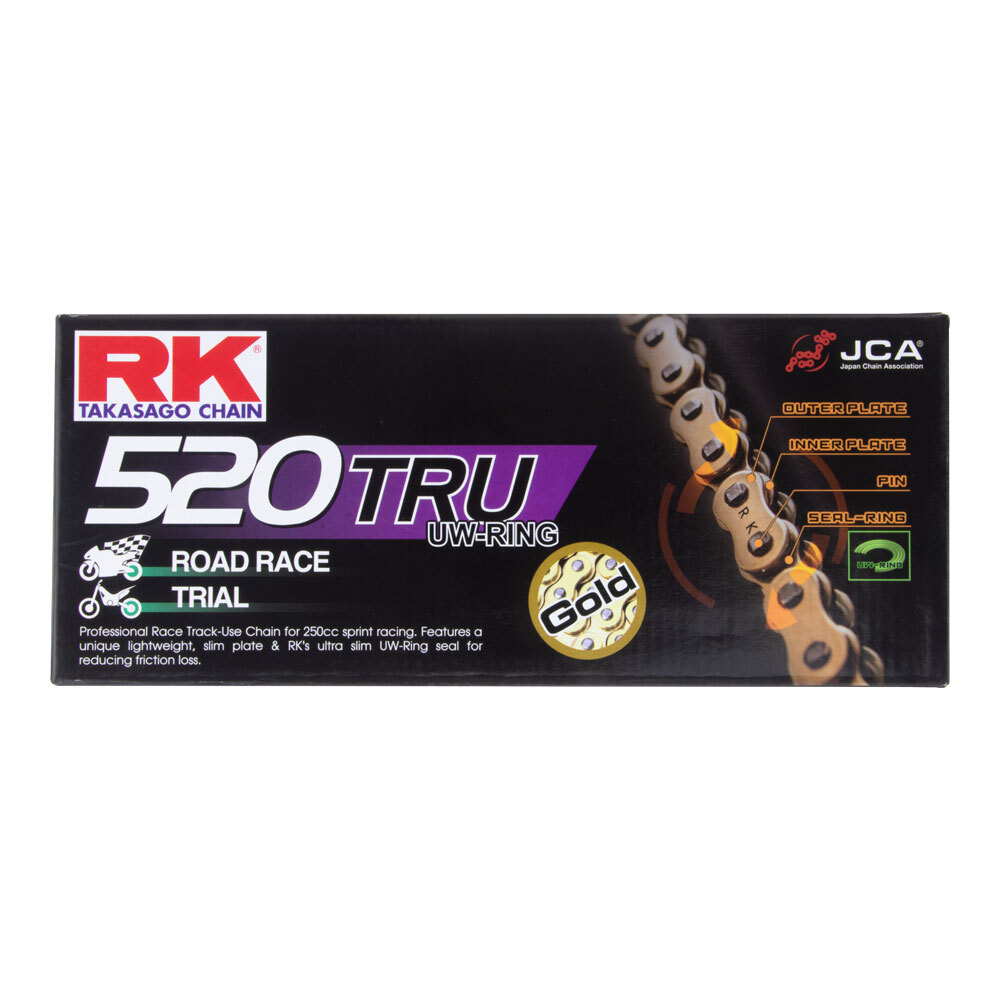 RK CHAIN - GB520TRU GOLD 120L