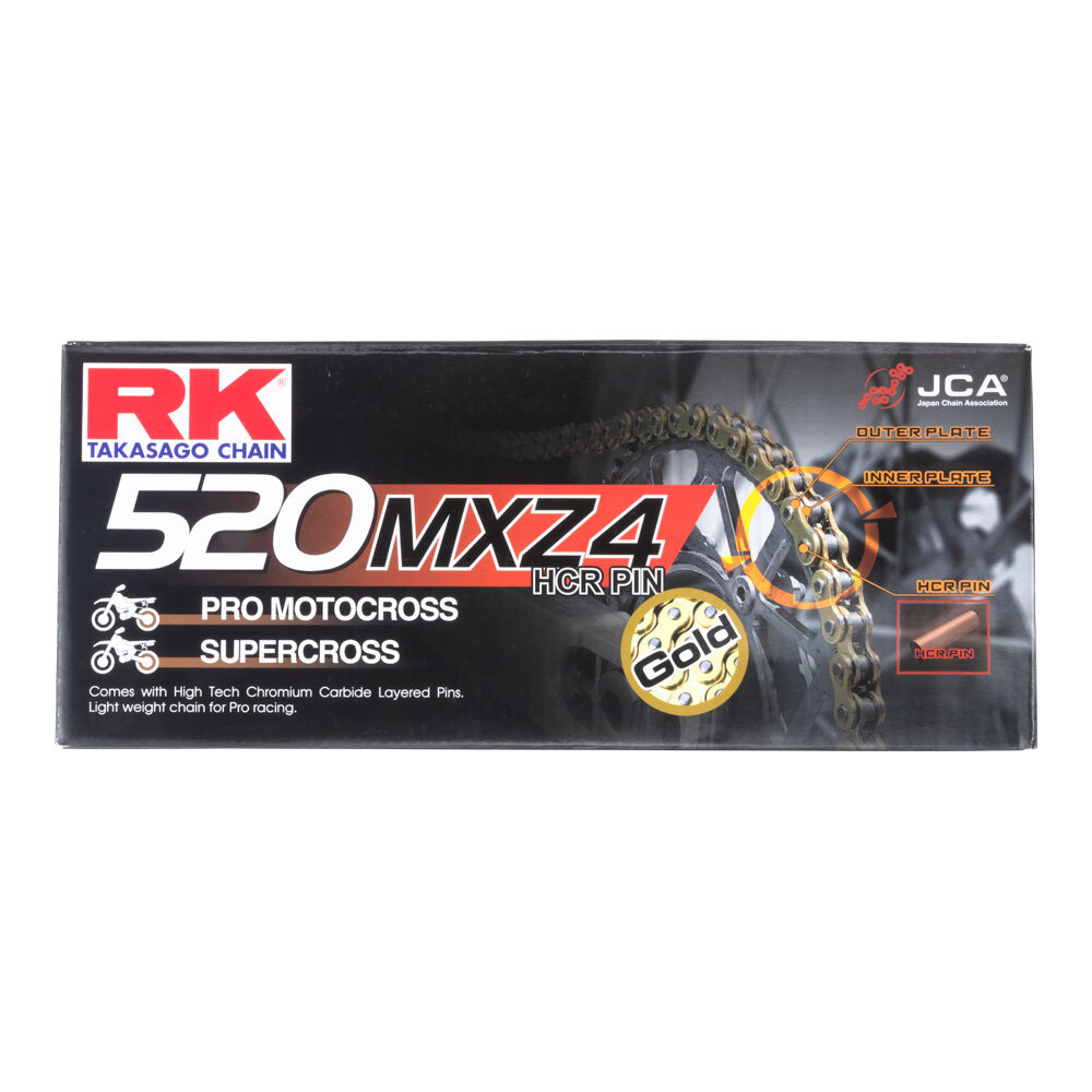RK CHAIN GB520MXZ5-120L GOLD