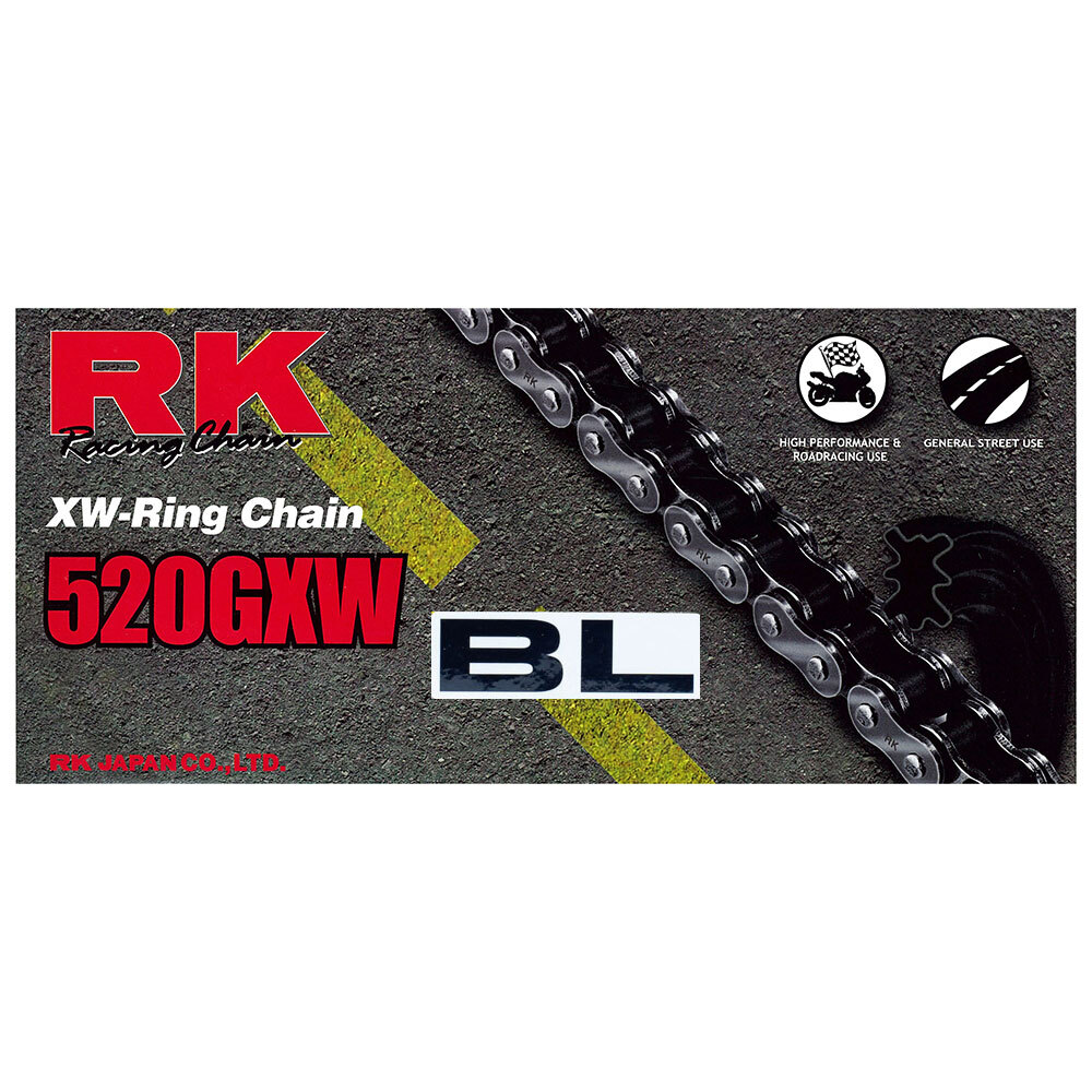 RK CHAIN BL520GXW-120L - BLACK