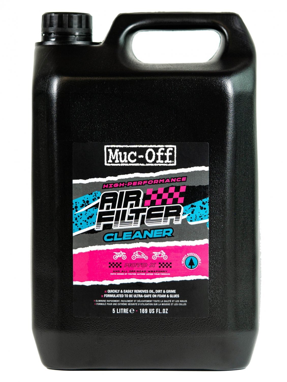 MUC-OFF MOTORCYCLE BIODEGRADABLE AIR FILTER CLEANER 5L