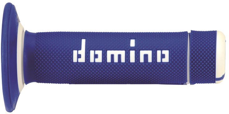 DOMINO GRIPS MX A020 HALF WAFFLE BLUE WHITE