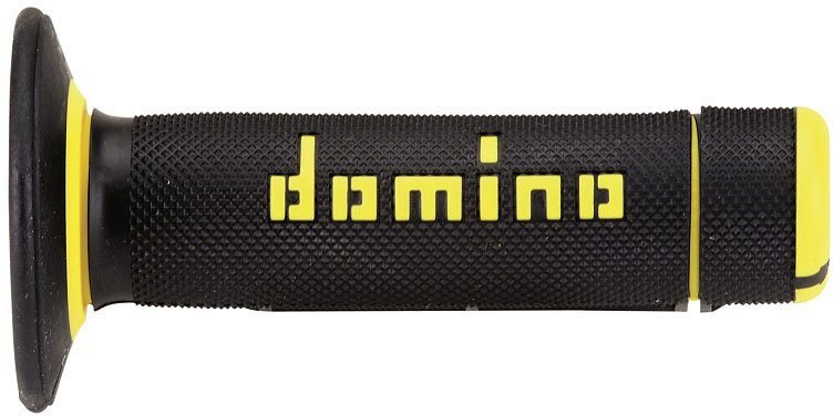 DOMINO GRIPS MX A020 HALF WAFFLE YELLOW BLACK