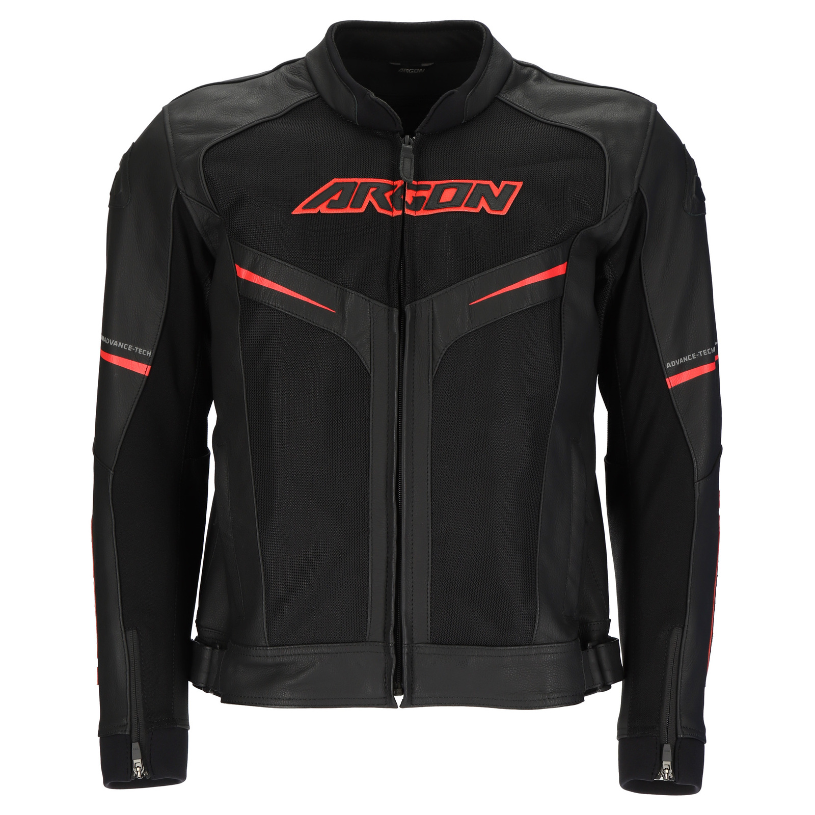 FUSION JKT BLK RED/48 (S-M).