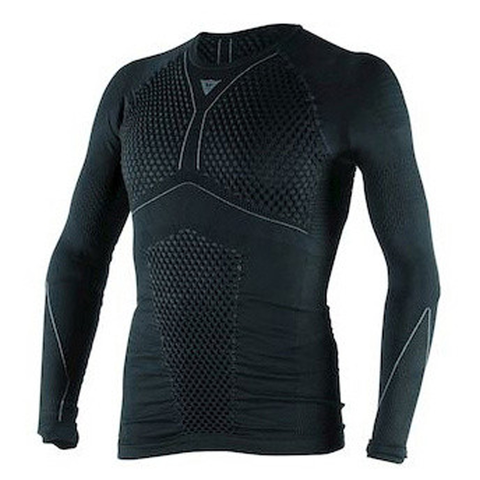 D-CORE NO-WIND THERMO TEE LS BLACK/ANTHRACITE/XS/S