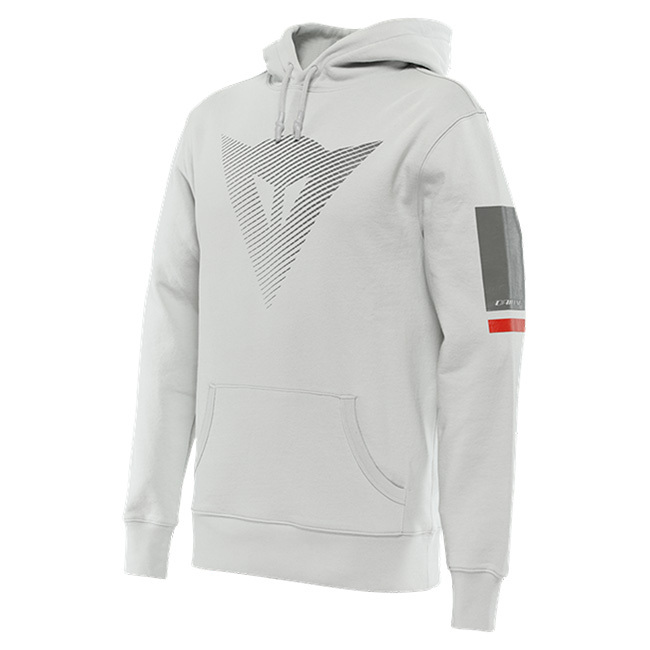DAINESE CASUAL FADE HOODIE GLCR-G/DK-GRY/RED/M