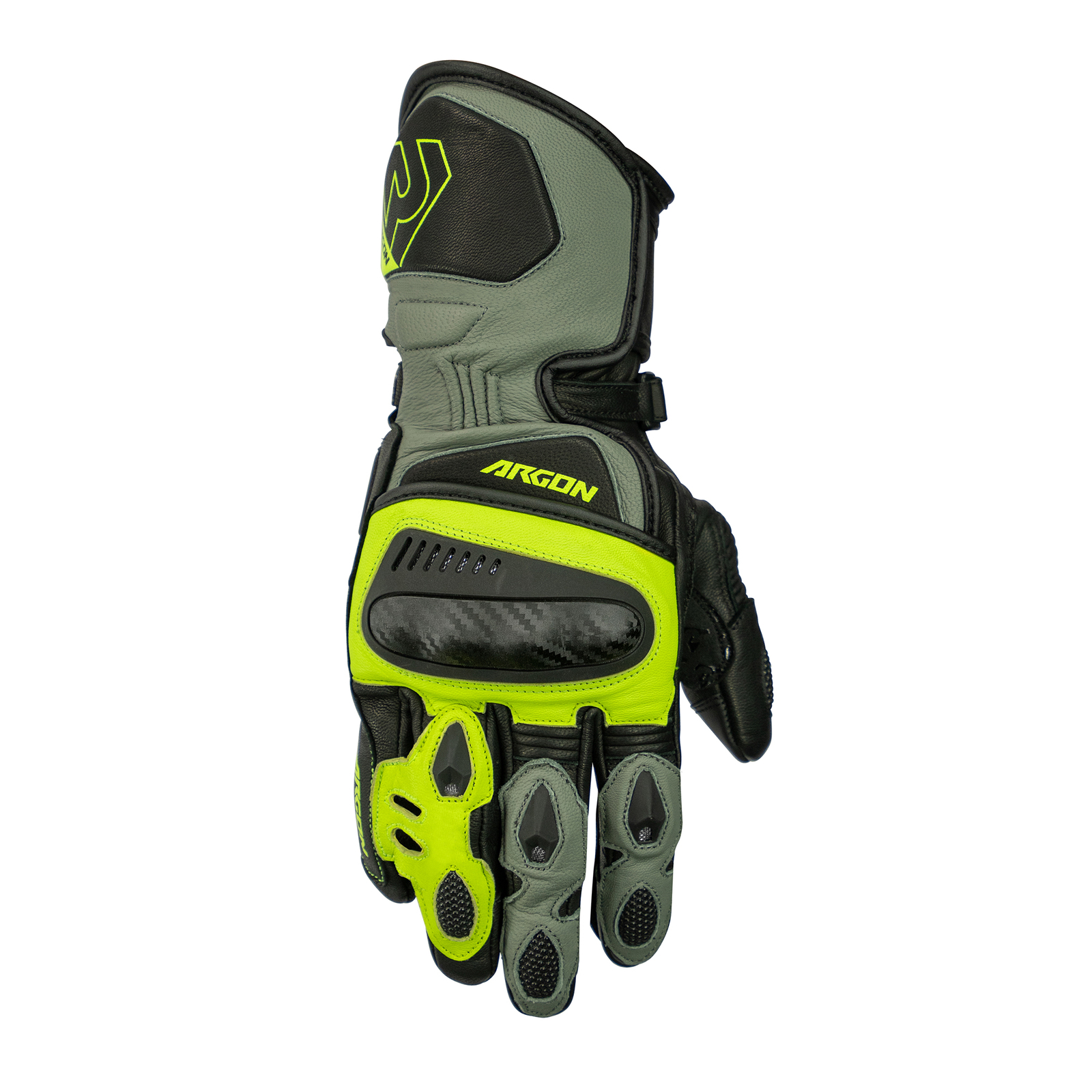 ARGON ENGAGE GLOVE GRY LIME/S.