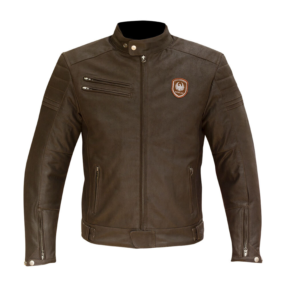 Merlin Jacket Alton Leather brown 38 S 485386