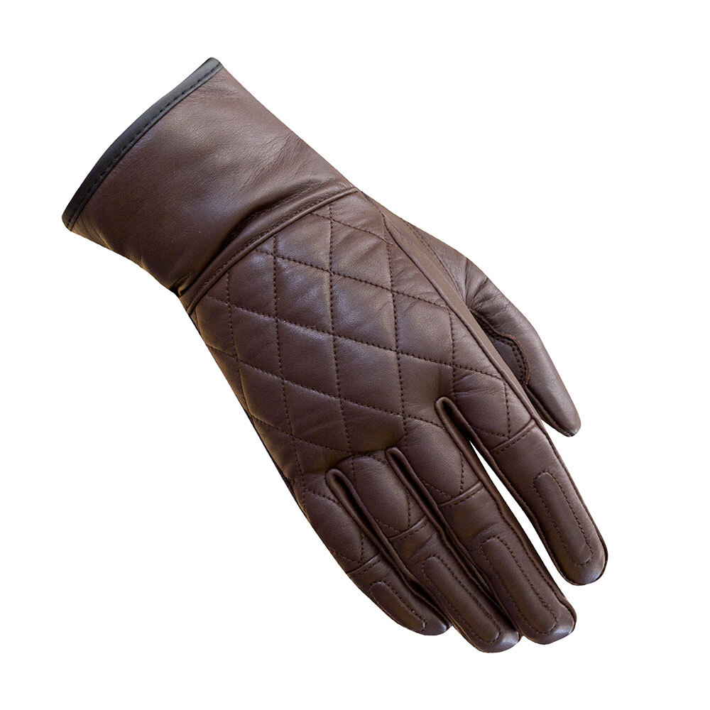 Merlin Gloves Salt Leather Lady Brn S 357645