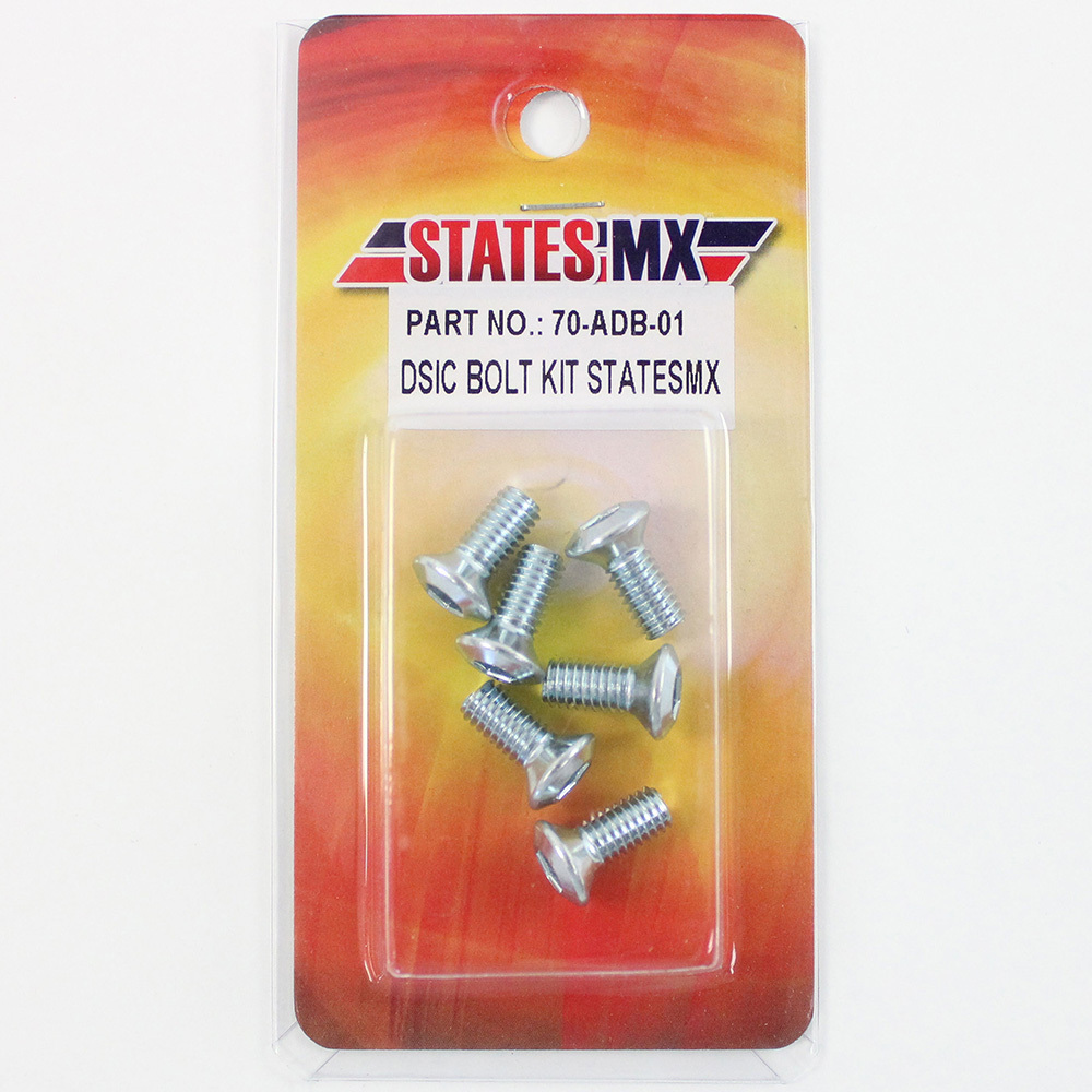 STATES MX - DISC BOLT KIT [6PCE]