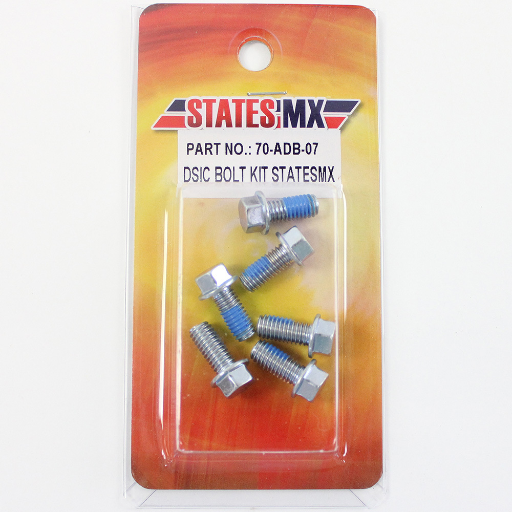 STATES MX - DISC BOLT KIT [6 PCE]