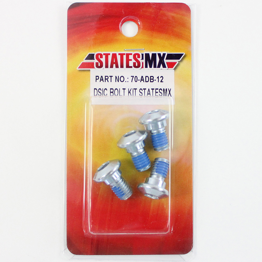 STATES MX - DISC BOLT KIT [4 PCE]