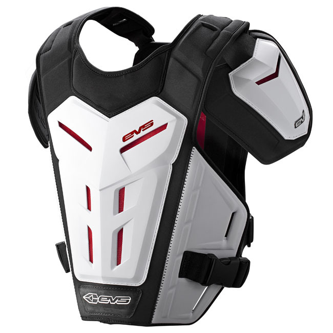EVS BODY ARMOUR RV5 ROOST WHITE ADULT SML/MED