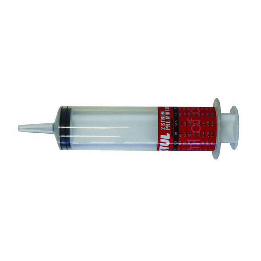 CPR 2 STROKE OIL MIXING SYRINGE 150ML (OS1)