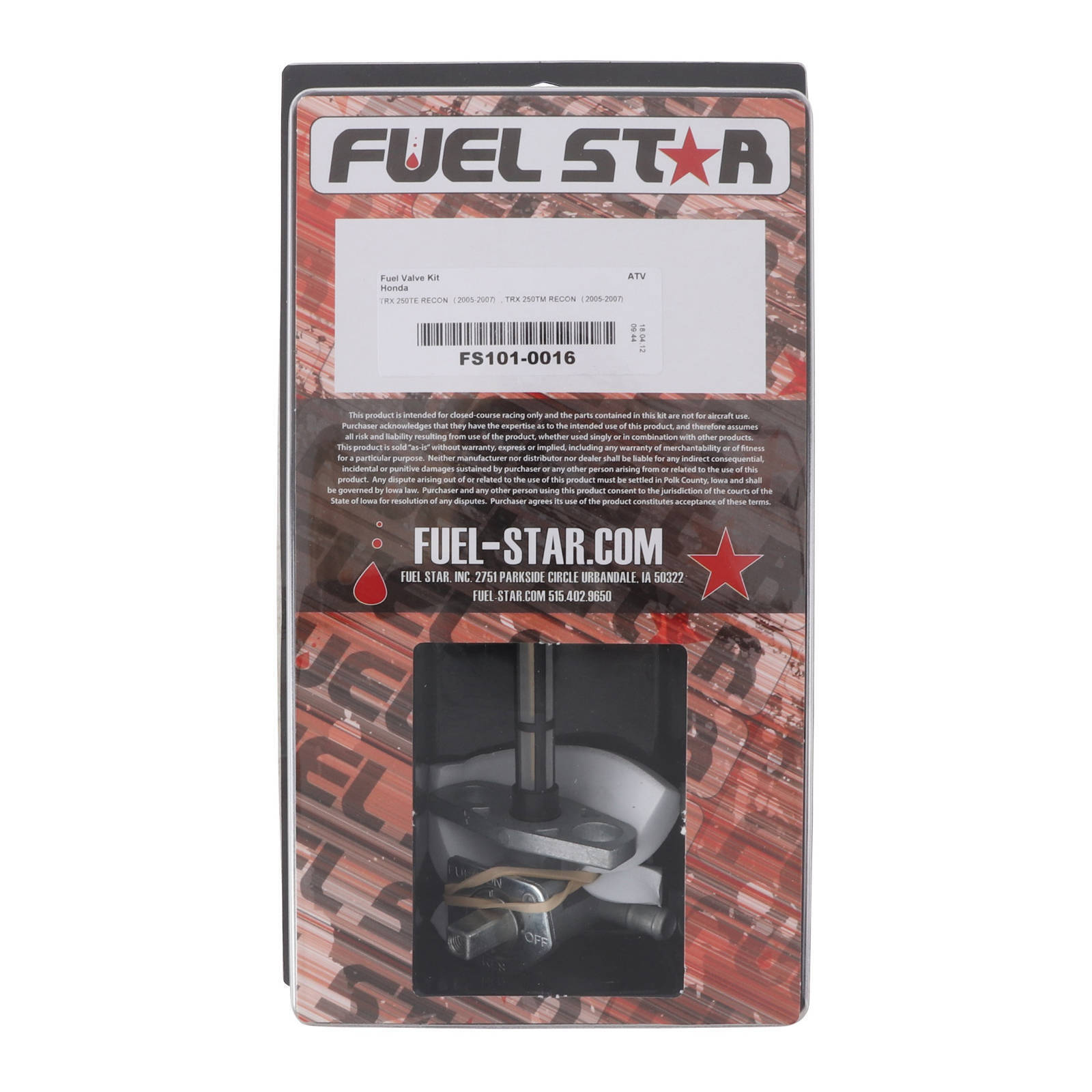 All Balls Racing Fuel Tap Kit (FS101-0016)