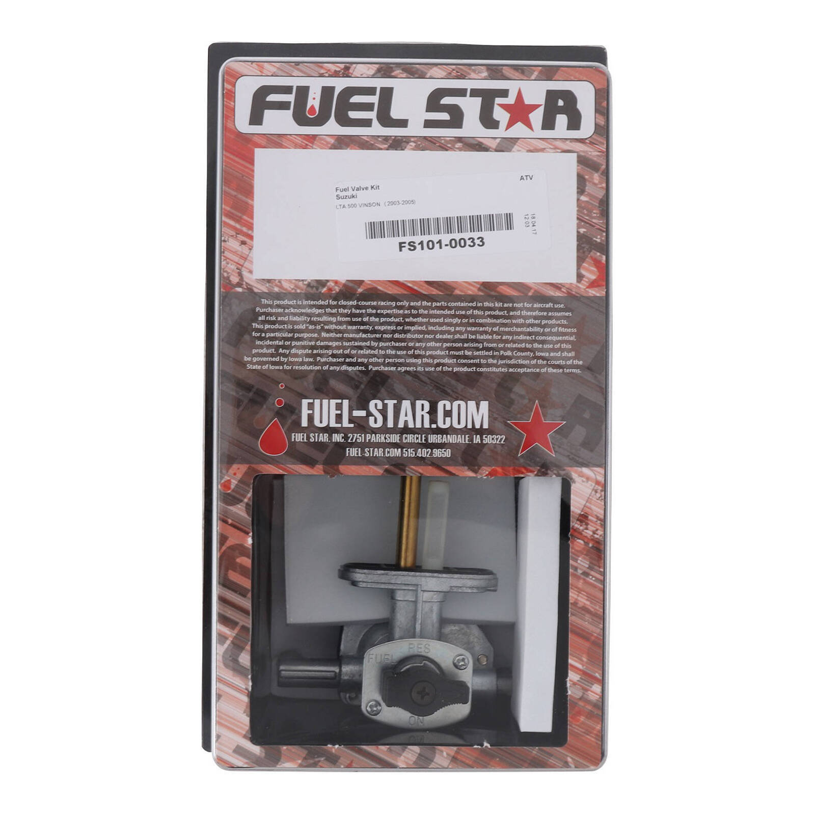 All Balls Racing Fuel Tap Kit (FS101-0033)