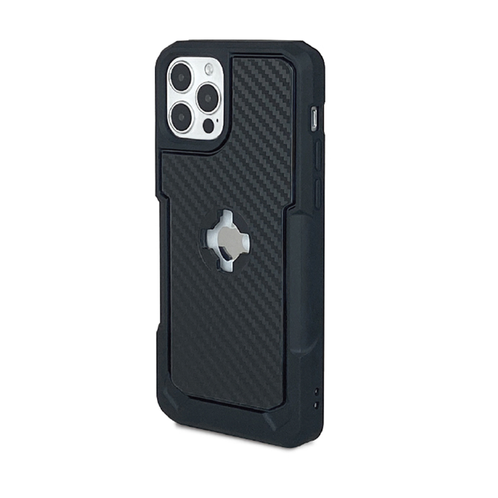 Cube iPhone 13 Mini X-Guard Case Carbon Fibre + Infinity Mount