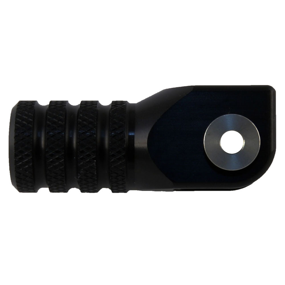 Hammerhead Black Gear Lever Knurled Tip with Hardware (+5mm)