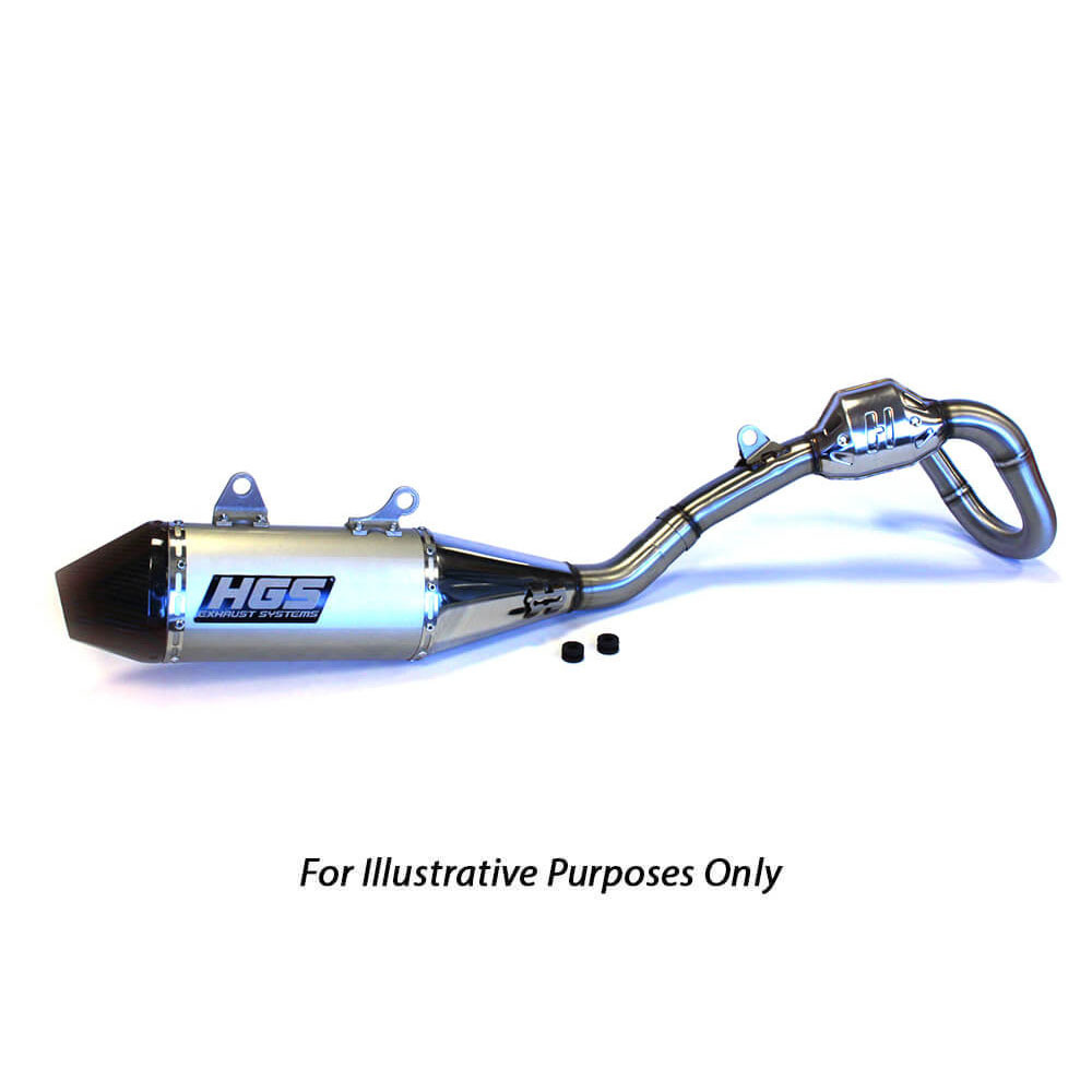 HGS Husqvarna Complete Stainless Steel Carbon Exhaust System - FC 250 2023
