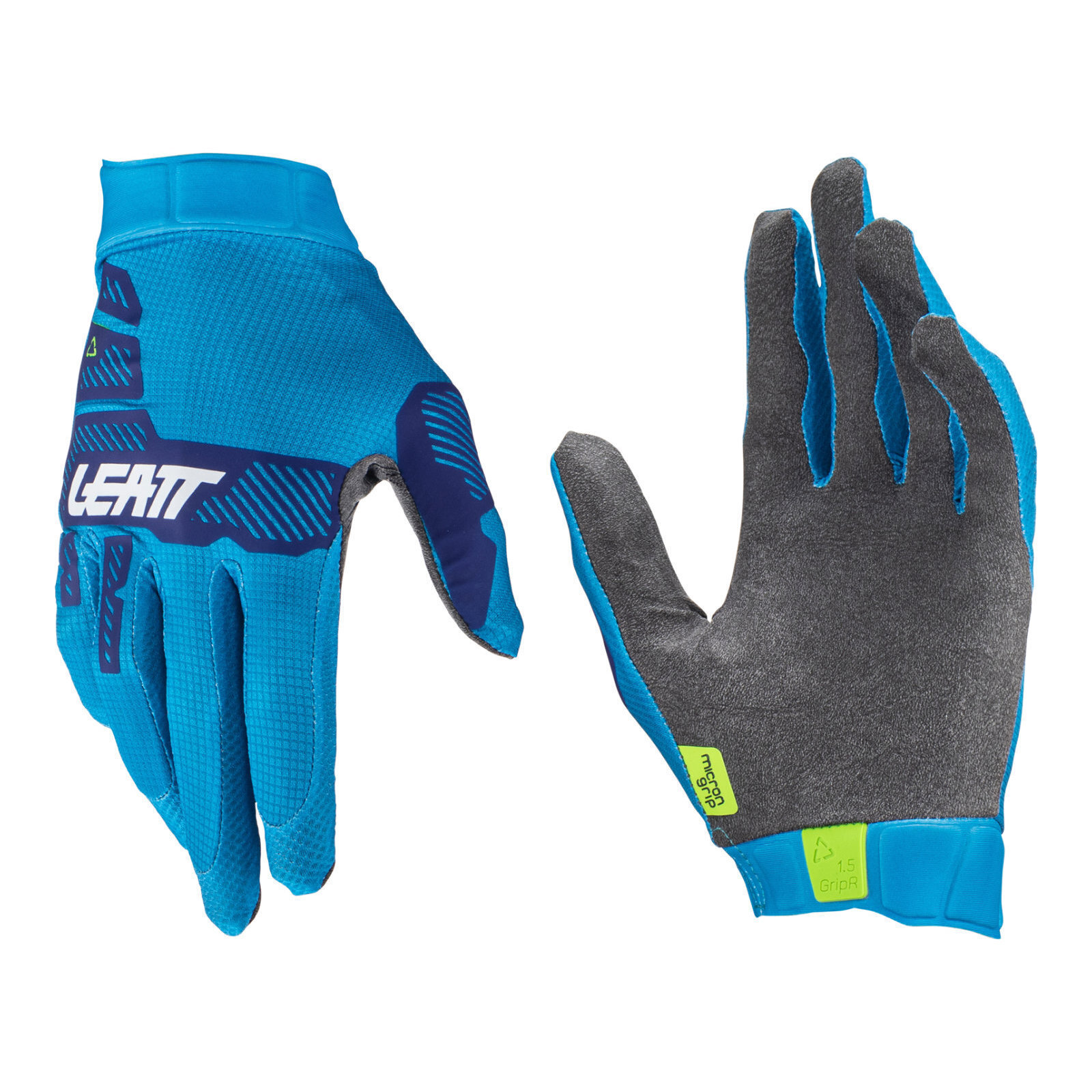 Leatt 2024 1.5 Gripr Moto Glove - Cyan (2XL)