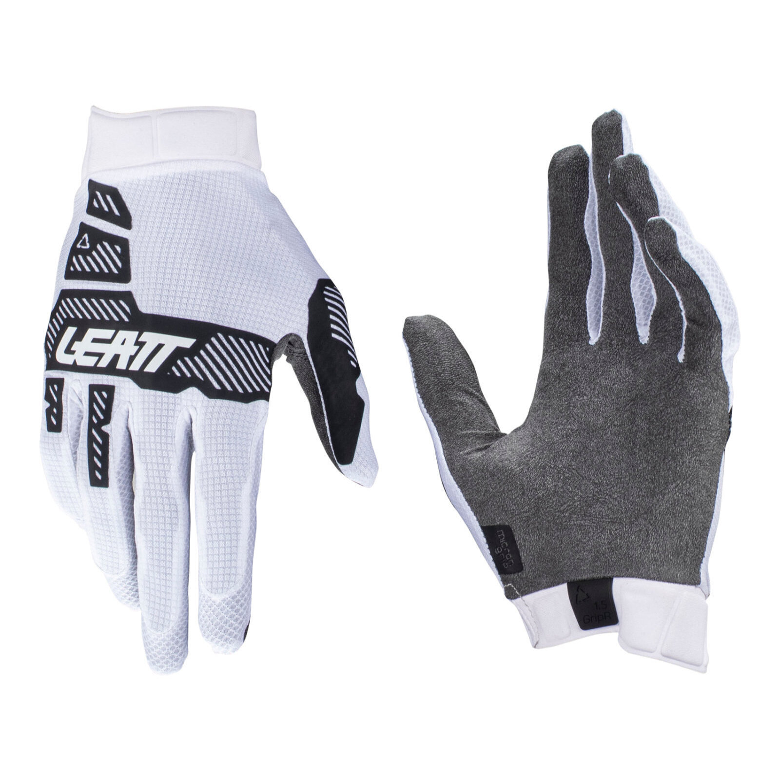 Leatt 2024 1.5 Gripr Moto Glove - White (2XL)