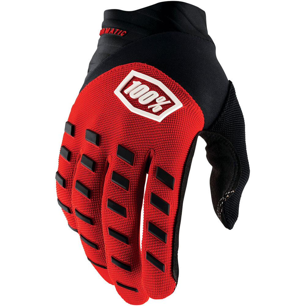 AIRMATIC GLOVE RED/BLK  Y-MD