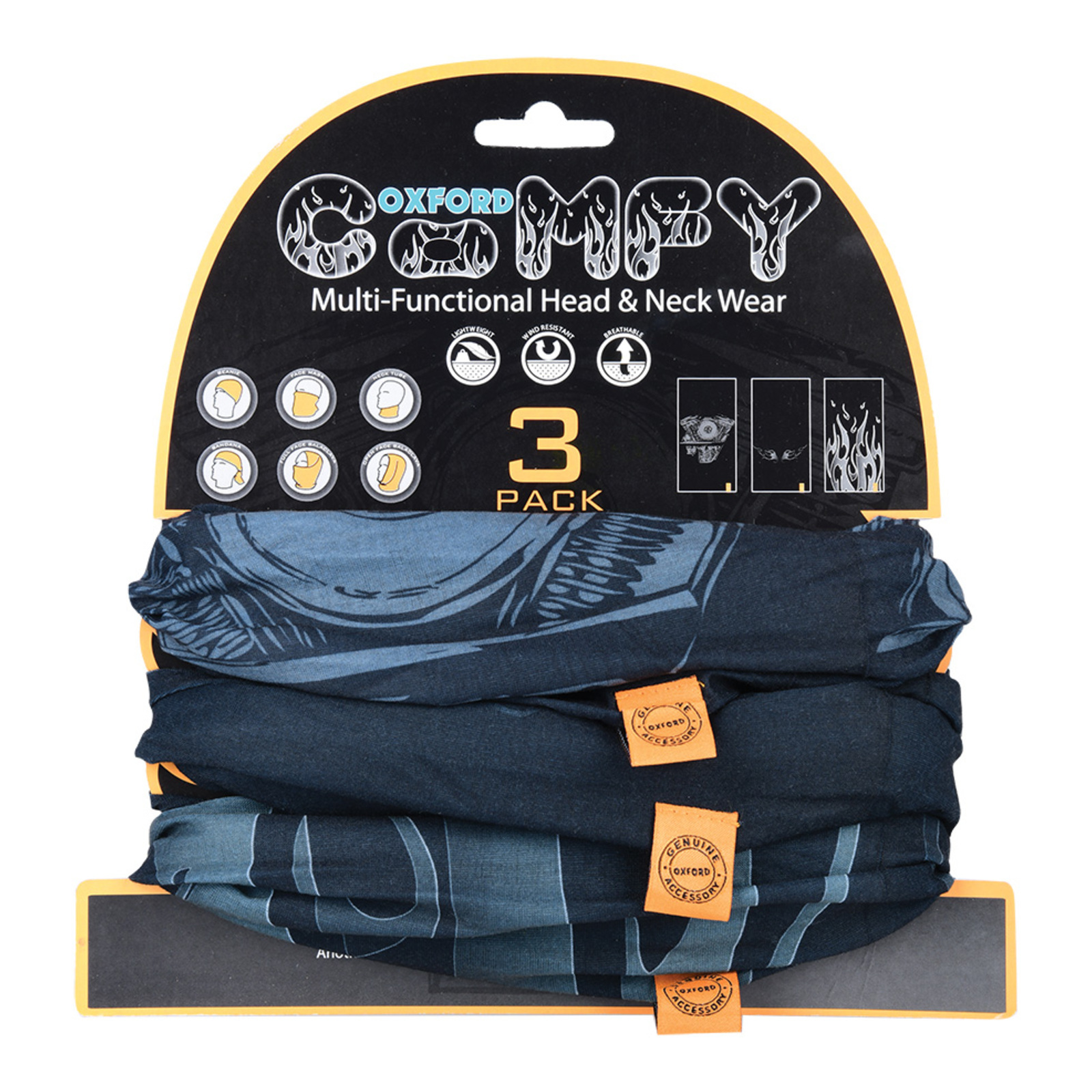 Oxford Comfy HD Graphics (3 Pack)