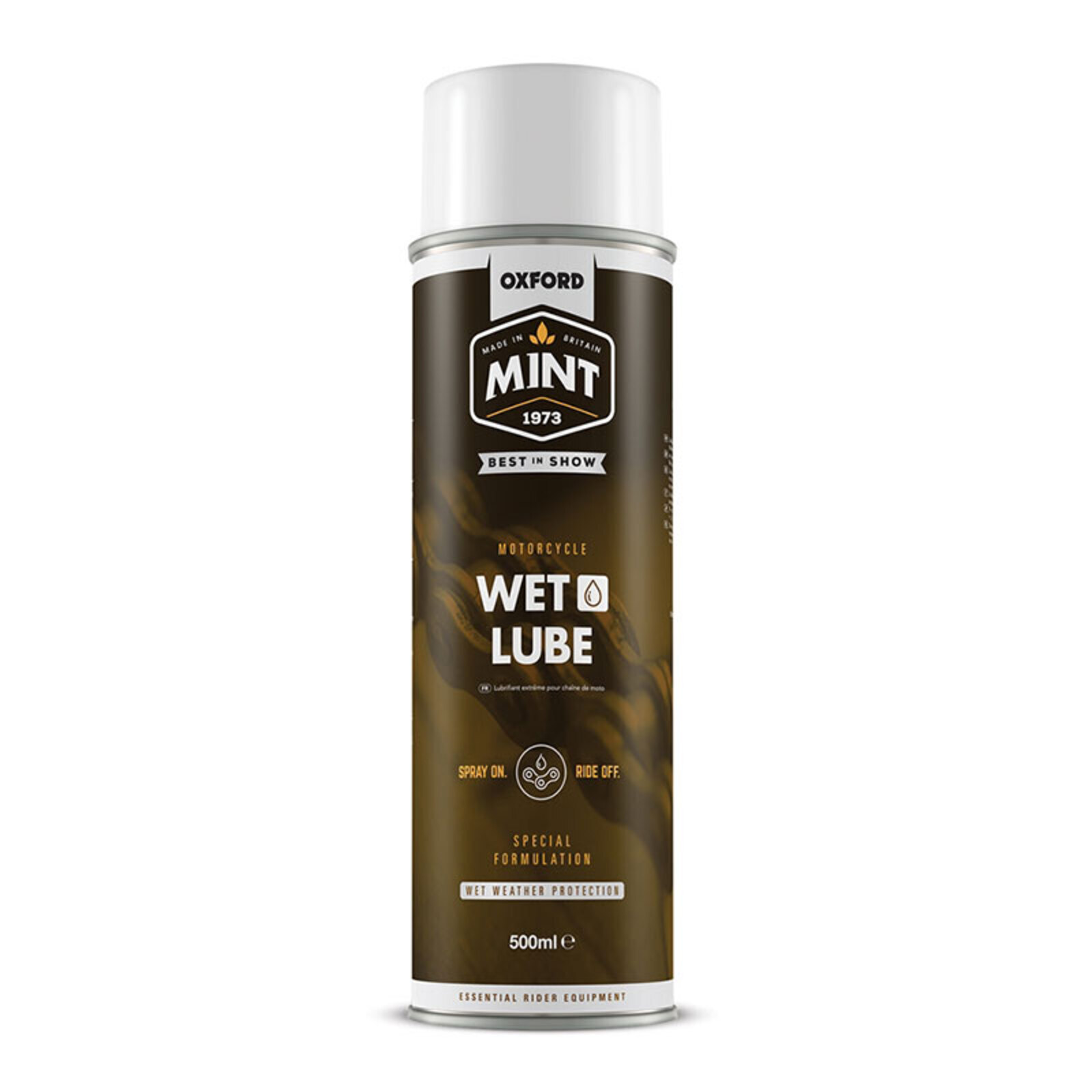 OXFORD MINT WET WEATHER LUBE 500ML