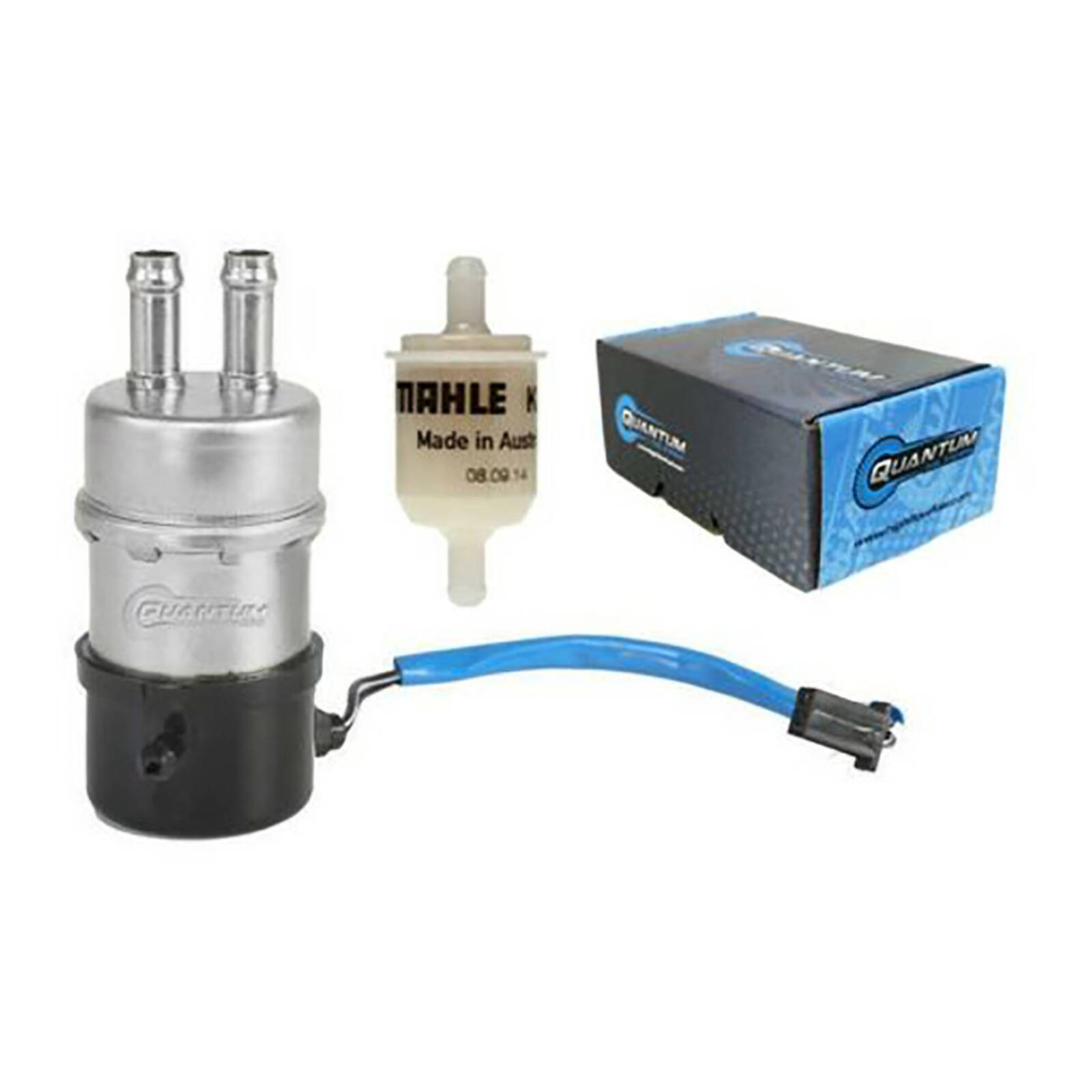 QUANTUM FRAME-MOUNTED ELECTRIC FUEL PUMP W/ FILTER