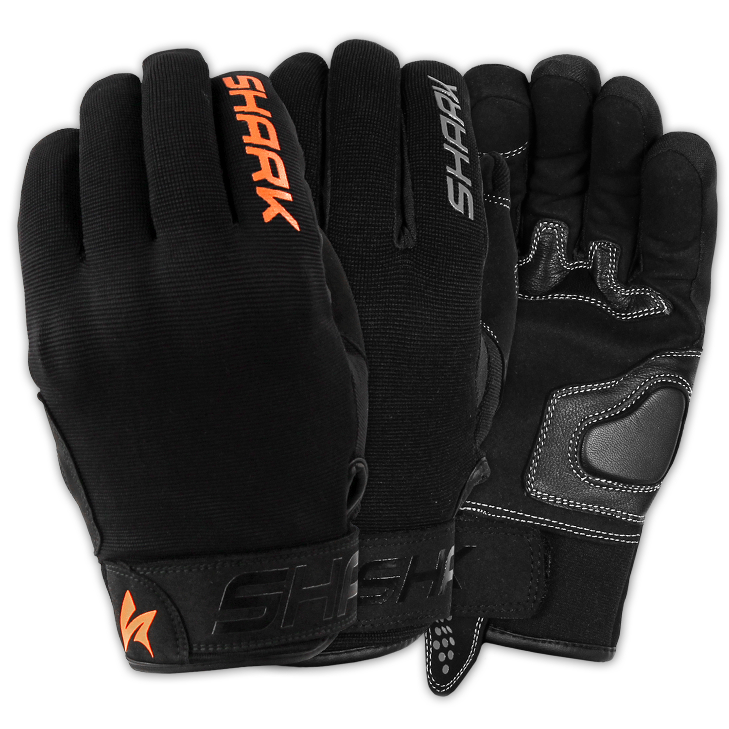 Shark Winter Streamline Gloves [Black/Orange - 12/2XL]