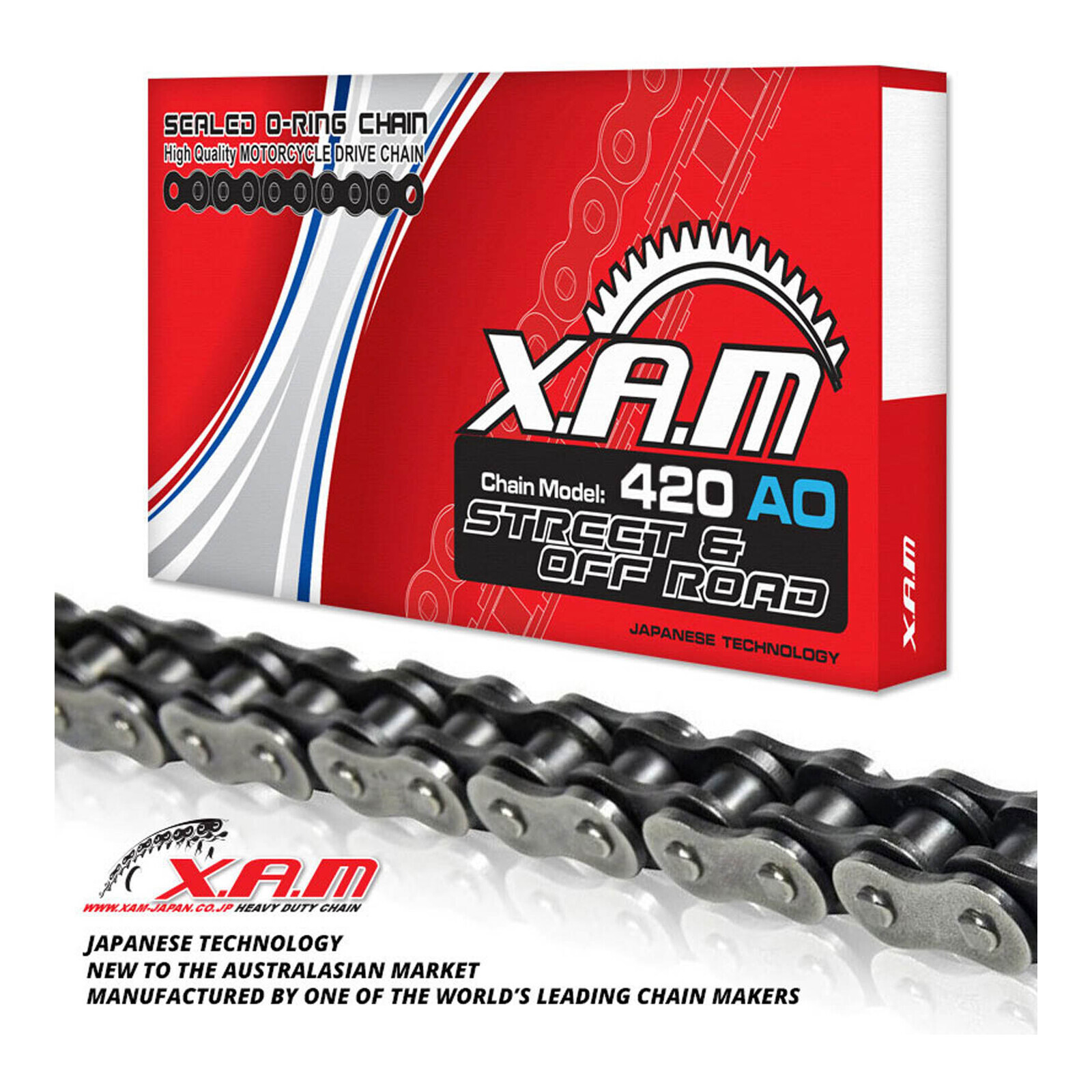 XAM 420AO O-Ring Chain (102L)