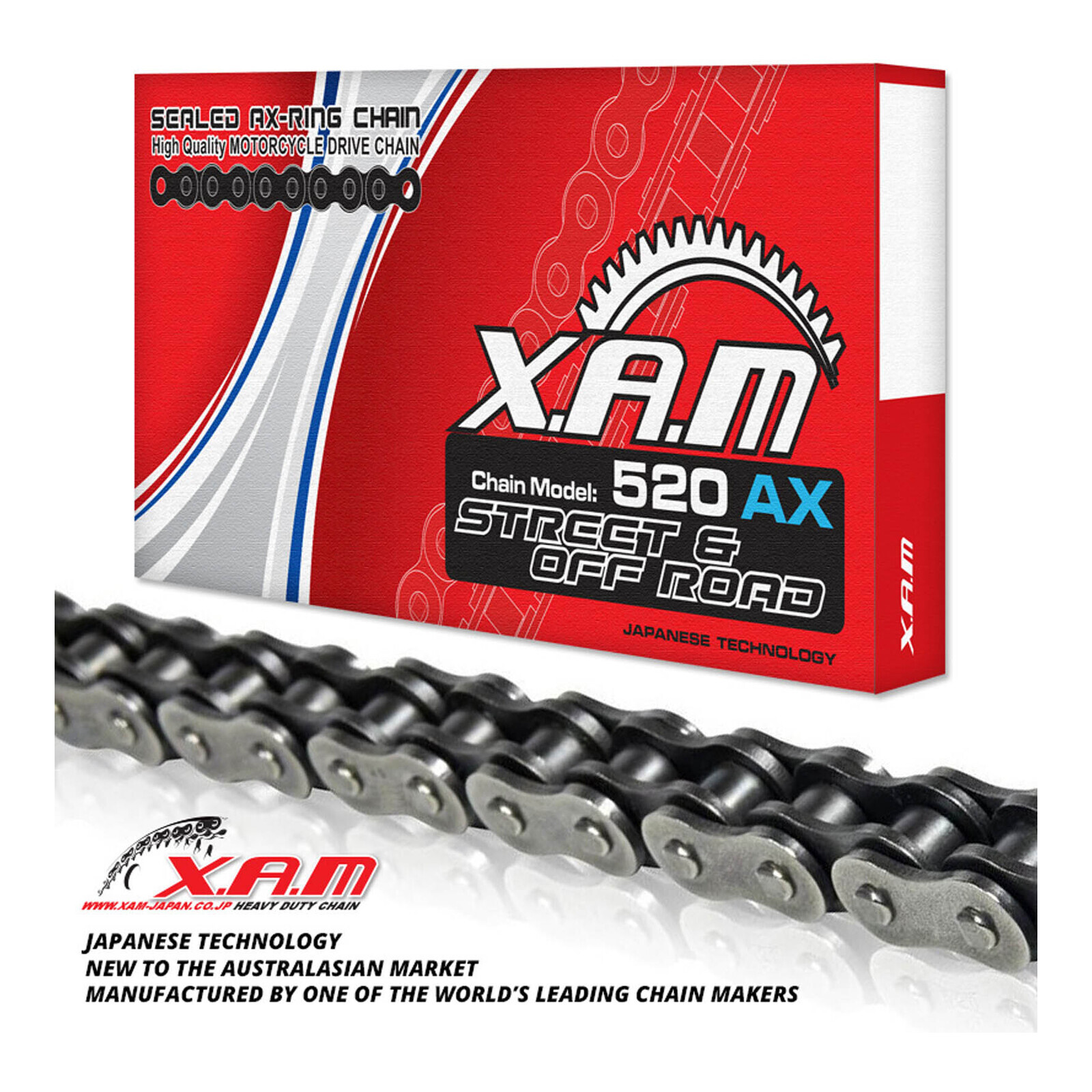 XAM 520AX X-Ring Chain (100L)
