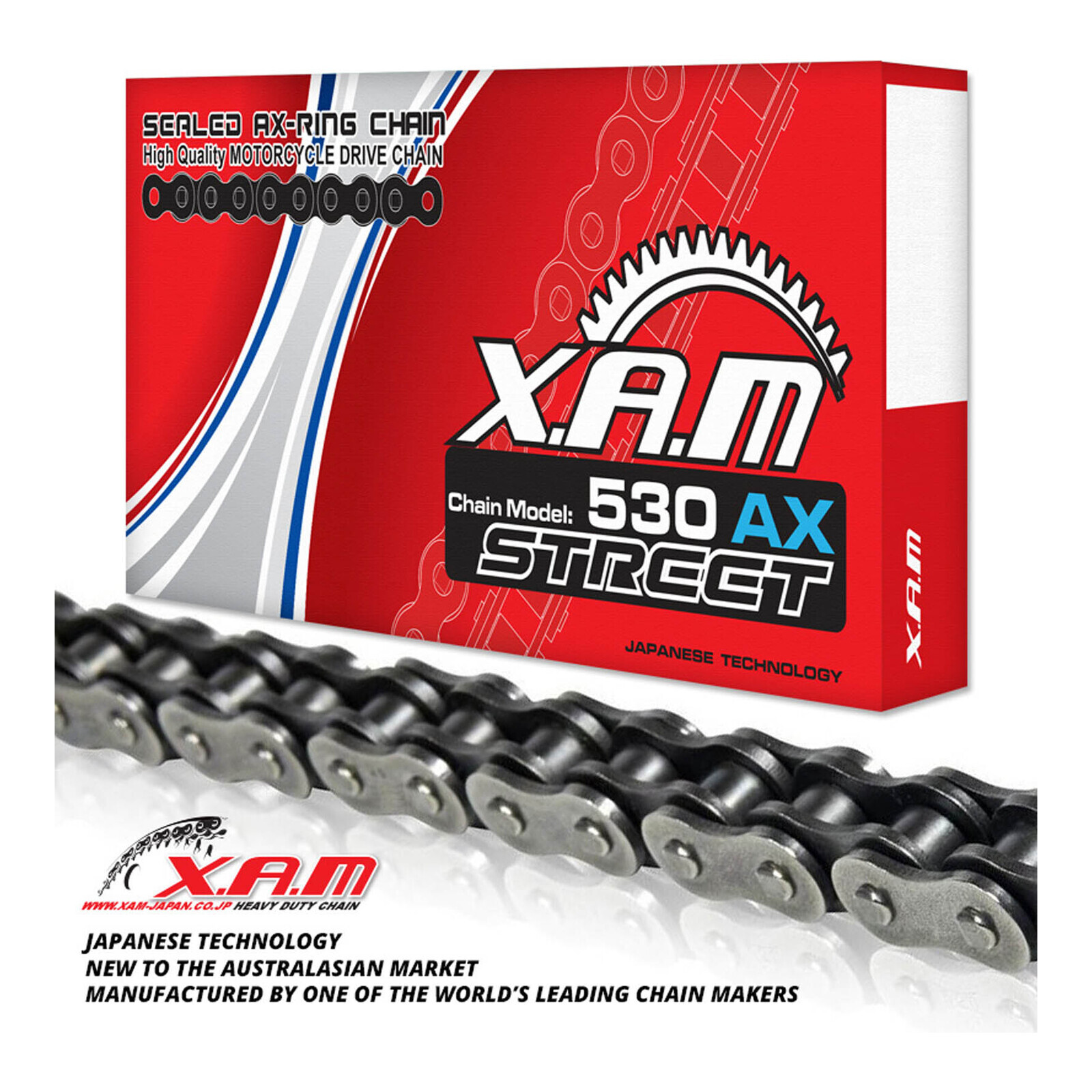 XAM 530AX X-Ring Chain (102L)