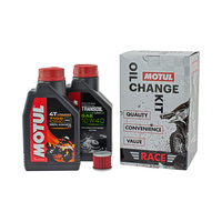 MOTUL RACE OIL CHANGE KIT - HONDA CRF250 04~17 CRF450 04~16