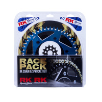 PRO PACK - RK CHAIN & SPR KIT GOLD+BLUE 13/48 YZ450F 03-22