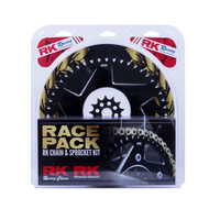 PRO PACK - RK CHAIN & SPR KIT GOLD+BLACK 13/48 KTM SX-F 06-23