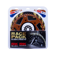 PRO PACK - RK CHAIN & SPR KIT GOLD+ORANGE 13/52 KTM SX-F 06-23