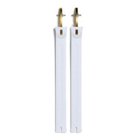 #34 CROSSFIRE EXTRA LONG STRAPS - WHITE GOLD 205mm PR