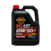 MC-4ST 10W-50 100% PAO ESTER FULL SYNTHETIC 4 LTR