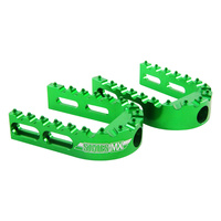 STATES MX FOOTPEG REPLACEMENT OUTER ADJ GREEN