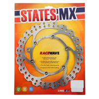 DISC ROTOR STATES MX RACE WAVE KTM REAR 220MM       (S/S 36-9037-00) (R582)