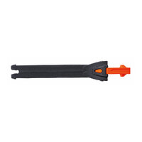 TCX SP: TOOTHED BAND ALU PULL BLACK/ORANGE FLUORO