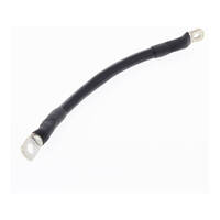 8IN. LONG UNIVERSAL BATTERY CABLE - BLACK.