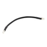 12IN. LONG UNIVERSAL BATTERY CABLE - BLACK.