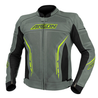 ARGON SCORCHER JACKET - GREY/LIME - PERFORATED