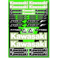 BLACKBIRD DECAL UNIVERSAL KAWASAKI KXF KX STICKER SHEET KIT